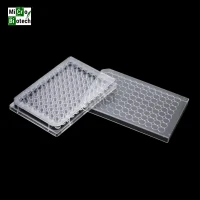 طبي-microplaque-sterile-96-puits-a-fond-plat-avec-couvercle-olab-سطيف-الجزائر