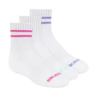 جوارب-طويلة-و-سراويل-ضيقة-skechers-3pk-girls-12-terry-high-qtr-crew-شراقة-الجزائر