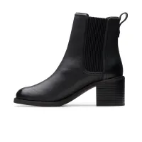 Clarks - Chamberly Top Black Leather thumbnail 4