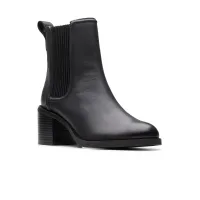 Clarks - Chamberly Top Black Leather thumbnail 3