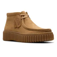 Clarks - Torhill Moss Light Tan Nubuck thumbnail 3