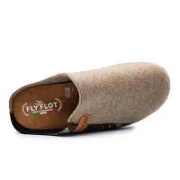 Fly Flot - Cloth Man Slipper Light Brown thumbnail 5