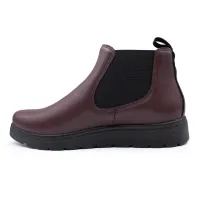 Fly Flot - Synthetic Woman Ankle Boot Plum thumbnail 4