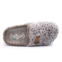 Fly Flot - Cloth Woman Slipper Brown thumbnail 5
