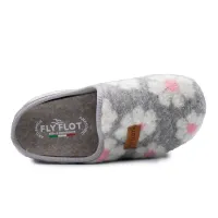 Fly Flot - Cloth Woman Slipper Grey thumbnail 5