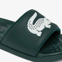Lacoste Claquettes Croco Dualiste homme en synthétique avec logo thumbnail 3