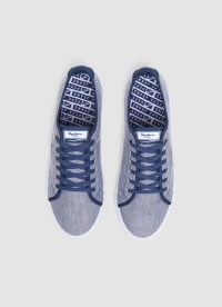 PEPE JEANS | Basket Basse Textile Homme thumbnail 3
