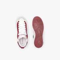 Lacoste Sneakers L004 Platform femme en cuir détail coloré thumbnail 4
