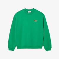 Lacoste Sweatshirt loose fit molleton avec badge thumbnail 5
