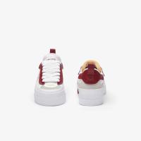 Lacoste Sneakers L004 Platform femme en cuir détail coloré thumbnail 5