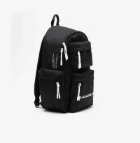 Sac à dos unisexe Lacoste avec inscriptions contrastées thumbnail 3