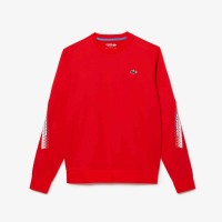 Sweatshirt homme Lacoste Tennis classic fit bandes siglées thumbnail 3