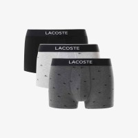Lacoste Lot de 3 boxers courts signature thumbnail 4
