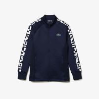 بدلات-رياضية-sweatshirt-zippe-homme-tennis-lacoste-sport-avec-bandes-imprimees-شراقة-الجزائر