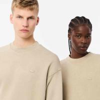 Lacoste Sweatshirt loose fit molleton effet délavé thumbnail 3