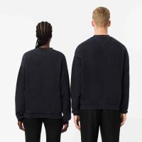 Lacoste Sweatshirt loose fit molleton effet délavé thumbnail 4