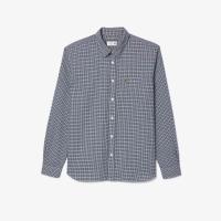 Lacoste Chemise regular fit en flanelle coton thumbnail 5