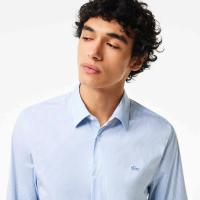Lacoste Chemise slim fit à carreaux popeline thumbnail 3