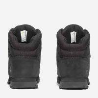 Timberland Bottine mi-haute à lacets Euro Sprint pour enfant en noir thumbnail 5