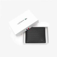 Lacoste Portefeuille Chantaco en cuir piqué uni 3 cartes thumbnail 4