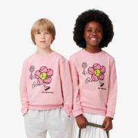 ملابس-رياضية-lacoste-sweatshirt-col-rond-imprime-شراقة-الجزائر