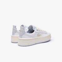 Lacoste Sneakers Carnaby Platform femme en cuir monogrammé thumbnail 3