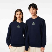 بدلات-رياضية-lacoste-sweatshirt-molleton-imprime-signature-شراقة-الجزائر