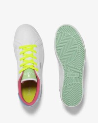 Sneakers Powercourt enfant Lacoste en synthétique, détail coloré thumbnail 5