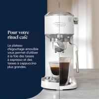 MACHINE A CAFE DELONGHI DEDICA DUO BLANC thumbnail 4