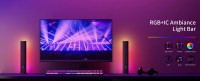 AMBIANCE LIGHT BARS - SMART 2 LIGHT Barres lumineuses LED RVB intelligentes à changement de couleur arc-en-ciel TV rétroéclairage ambiant Streamer lumière de jeu thumbnail 3
