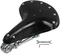 أكسسوارات-selle-de-velo-montagne-riloer-siege-en-cuir-vachette-classique-vintage-avec-ressorts-noir-بئر-خادم-الجزائر