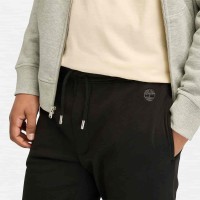 Timberland Pantalon de survêtement à envers brossé Exeter River pour homme en noir thumbnail 3