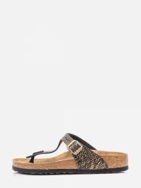 Birkenstock Gizeh MF Shiny Python Black thumbnail 2