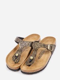 Birkenstock Gizeh MF Shiny Python Black thumbnail 4