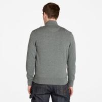 Timberland Sweat-shirt à fermeture éclair intégrale avec logo brodé thumbnail 3