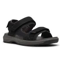 Clarks - Guideview Trek Black Leather thumbnail 3