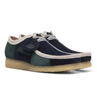 Clarks - Wallabee Blue/Green Strip thumbnail 3