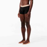 Lacoste Lot de 3 boxers courts casual marine avec ceinture contrastée thumbnail 5