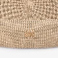 Lacoste Bonnet coton côtelé effet délavé thumbnail 3