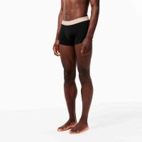 Lacoste Lot de 3 boxers courts casual marine avec ceinture contrastée thumbnail 3
