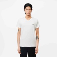 tops-shirts-lacoste-t-shirt-coton-pima-leger-col-v-cheraga-alger-algeria