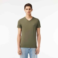 ملابس-علوية-lacoste-t-shirt-coton-pima-leger-col-v-شراقة-الجزائر