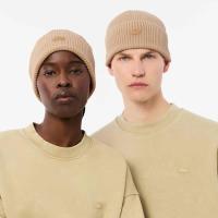 Lacoste Bonnet coton côtelé effet délavé thumbnail 4