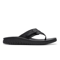 شبشب-الأصبع-و-خف-المنزل-clarks-wesley-sun-black-leather-شراقة-الجزائر