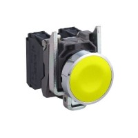 صناعة-و-تصنيع-bouton-poussoir-jaune-schneide-xb4ba51-schneider-بئر-توتة-الجزائر
