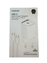 شواحن-وكابلات-siyoteam-power-adapter-20w-usb-c-العلمة-سطيف-الجزائر