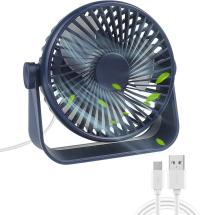 أجهزة-إلكترونية-و-كهرومنزلية-ventilateur-de-bureau-usb-maxesla-14cm-4-vitesses-rotatif-a-3600-portable-ideal-pour-le-la-maison-chambre-voiture-et-les-voyages-بئر-خادم-الجزائر