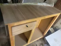 Comptoir présentoir en bois