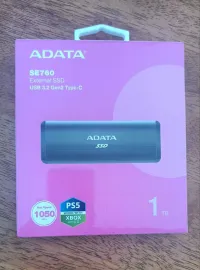 Disque Dur Externe ADATA SE760 SSD 1To avec USB 3.2 Gen 2 Type-C
