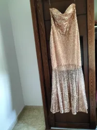 Robe de soirée bustier , sirène 